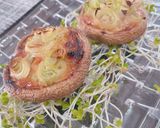 椎茸の酒粕味噌ネギ焼き作り方4写真