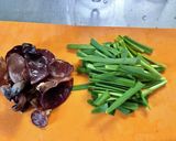 ムースーロー 木耳と豚肉と卵の炒め物☆作り方1写真