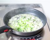 手軽にフワうま【大根葉とネギのオムレツ】作り方4写真