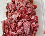 簡単！牛肉とほうれん草の卵炒め作り方1写真