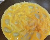 簡単！牛肉とほうれん草の卵炒め作り方3写真