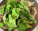 簡単！牛肉とほうれん草の卵炒め作り方5写真