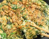 ふわとろ♡長芋と豆腐のニラ焼き作り方8写真