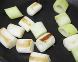 いわしのつみれと焼ねぎの味噌汁作り方2写真