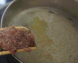 いわしのつみれと焼ねぎの味噌汁作り方4写真