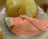 鮭とじゃがいものあら煮作り方1写真
