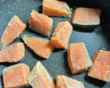 鮭と厚揚げのみぞれ煮。作り方2写真