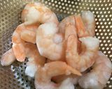 えびとブロッコリーのふわふわ卵炒め作り方1写真