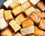 鮭と厚揚げのみぞれ煮。作り方4写真