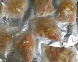 ライスペーパー　えびコーンオイスター味作り方3写真