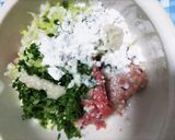 大葉入りつくね☆梅だれ焼き作り方1写真