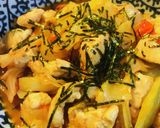 鍋キューブ活用●鶏肉の野菜キムチ炒め作り方4写真