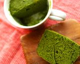 濃い抹茶、カンタン！米粉レンジ蒸しパン作り方5写真