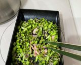 クレソンの茎炒め作り方3写真