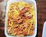 スモークチキン&葱のピリ辛トマトパスタ作り方9写真