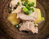 鶏肉とじゃがいもの旨だし煮作り方4写真