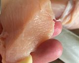 ザクザク食感！鶏むね肉のクリスピーチキン作り方1写真