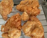ザクザク食感！鶏むね肉のクリスピーチキン作り方3写真