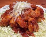 鶏もも肉で簡単ヘルシー♡ヤムニョムチキン作り方10写真