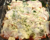 ジャガイモとほうれん草で鮭の味噌マヨ焼き作り方10写真