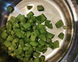 ドライ納豆にもあう！さやえんどうスープ作り方1写真