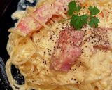 カルボナーラスパゲッティ作り方8写真