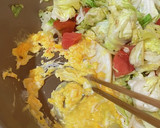 簡単！♡キャベツとトマトの旨卵中華炒め♡作り方8写真