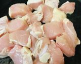 プチトマト&鶏肉のソテー/ベビーリーフ添作り方1写真