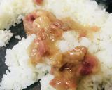 焼き鳥缶活用●やきとり玉子チャーハン作り方1写真