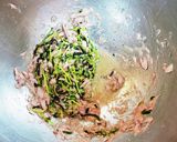 塩昆布&ツナ&豆苗の柚子胡椒マヨパスタ作り方2写真