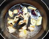 なすと鶏肉の具だくさん“旨”味噌汁作り方4写真