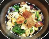 なすと鶏肉の具だくさん“旨”味噌汁作り方8写真