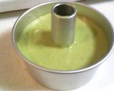 豆乳と抹茶のふわふわシフォンケーキ作り方11写真