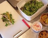 ザクザク食感!グラノーラ生春巻き作り方2写真