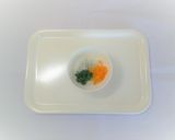 【離乳食中期】野菜としらすのおかゆ作り方4写真