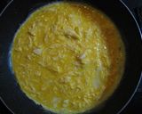 ふわふわオムレツ　きのこホワイトソース作り方6写真
