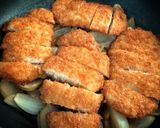 麺つゆでカンタンカツ丼(4人前)作り方2写真
