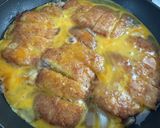 麺つゆでカンタンカツ丼(4人前)作り方3写真
