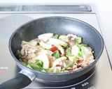 簡単美味しい【筍と豚の焼肉のたれ炒め】作り方5写真