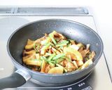 簡単美味しい【筍と豚の焼肉のたれ炒め】作り方7写真