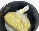 【ポリ袋で簡単】コーンチーズ蒸しパン作り方7写真