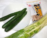 セロリきゅうりナムル♪簡単血の流れの滞り作り方1写真