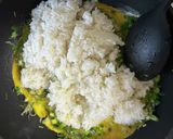 じゃこと豆苗のチャーハン作り方4写真