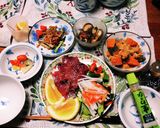 生かつおのお造りをワサビ醤油で！作り方36写真
