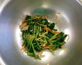 ほうれん草のわさぽん和え作り方3写真