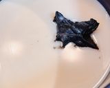黒ゴマクリームのババロア（寒天使用）作り方3写真