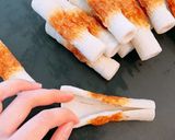 ちくわのピリ辛チーズ磯辺揚げ作り方1写真