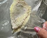 手を汚さず少量パン粉で衣をつける方法作り方3写真