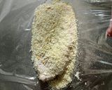 手を汚さず少量パン粉で衣をつける方法作り方4写真