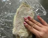 手を汚さず少量パン粉で衣をつける方法作り方6写真